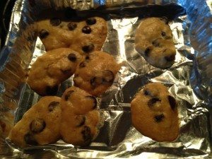 Grainfree chocolate chip cookies