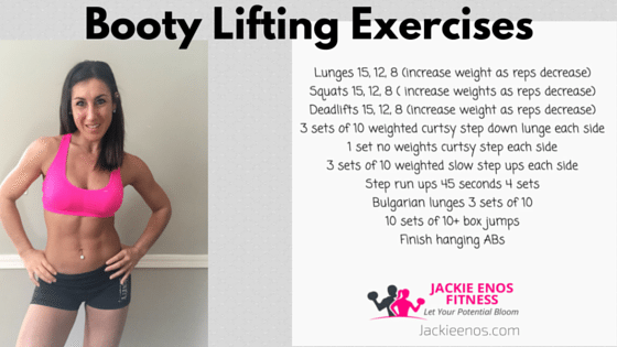 booty lifting exercises