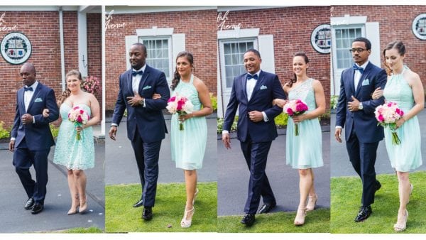 Navy and Mint Wedding