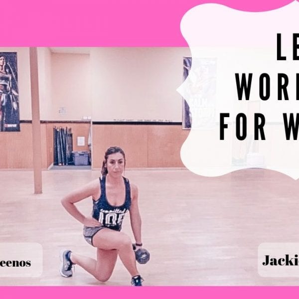 Leg workout for women