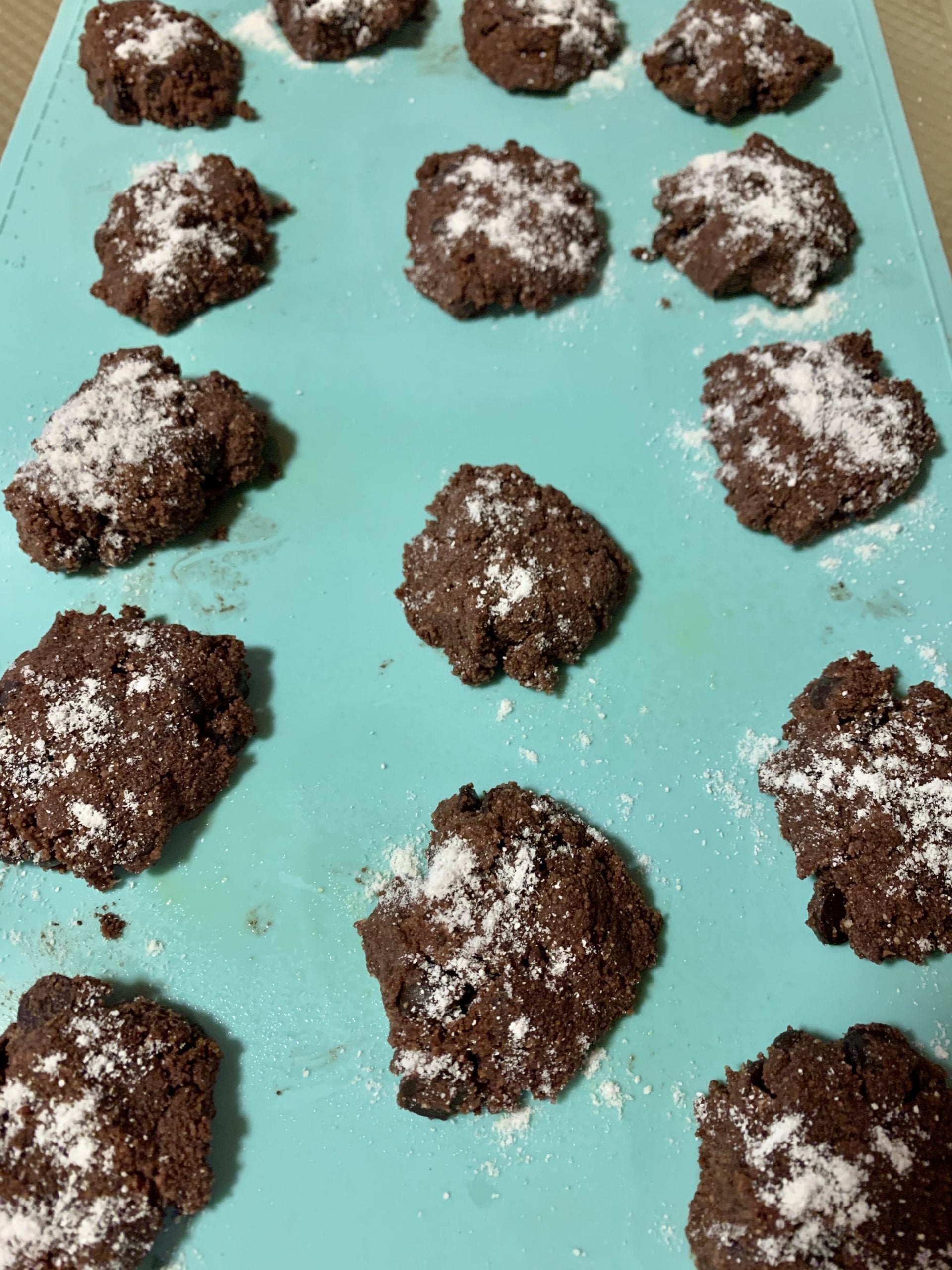 chocolate crackle cookies