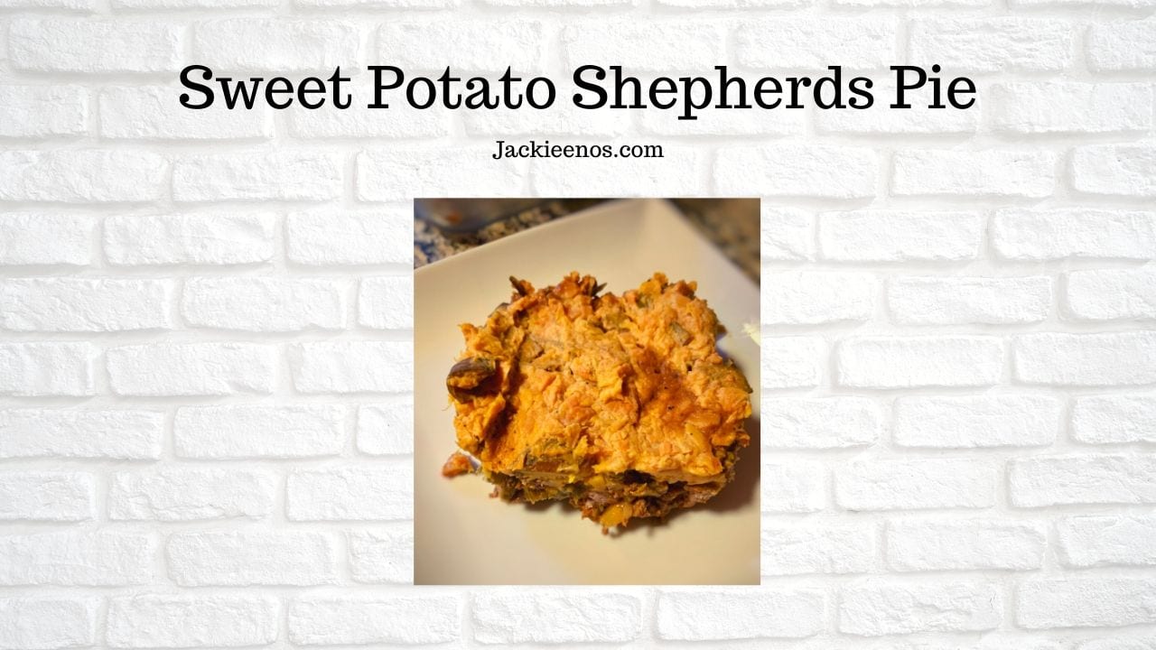 sweet potato shepherds pie