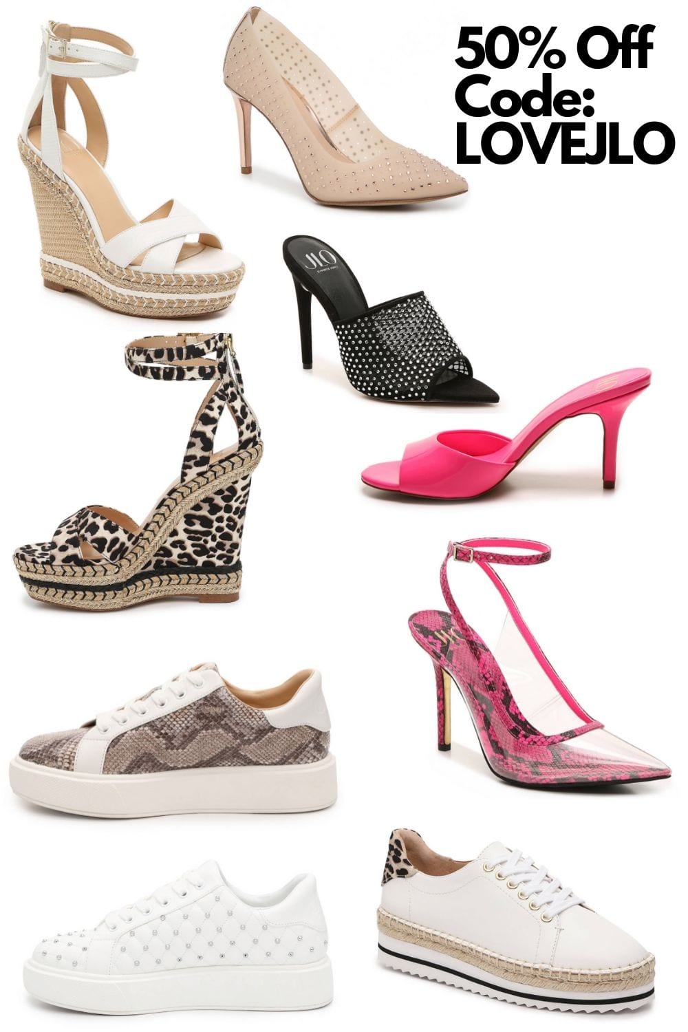 JLO Shoe collection