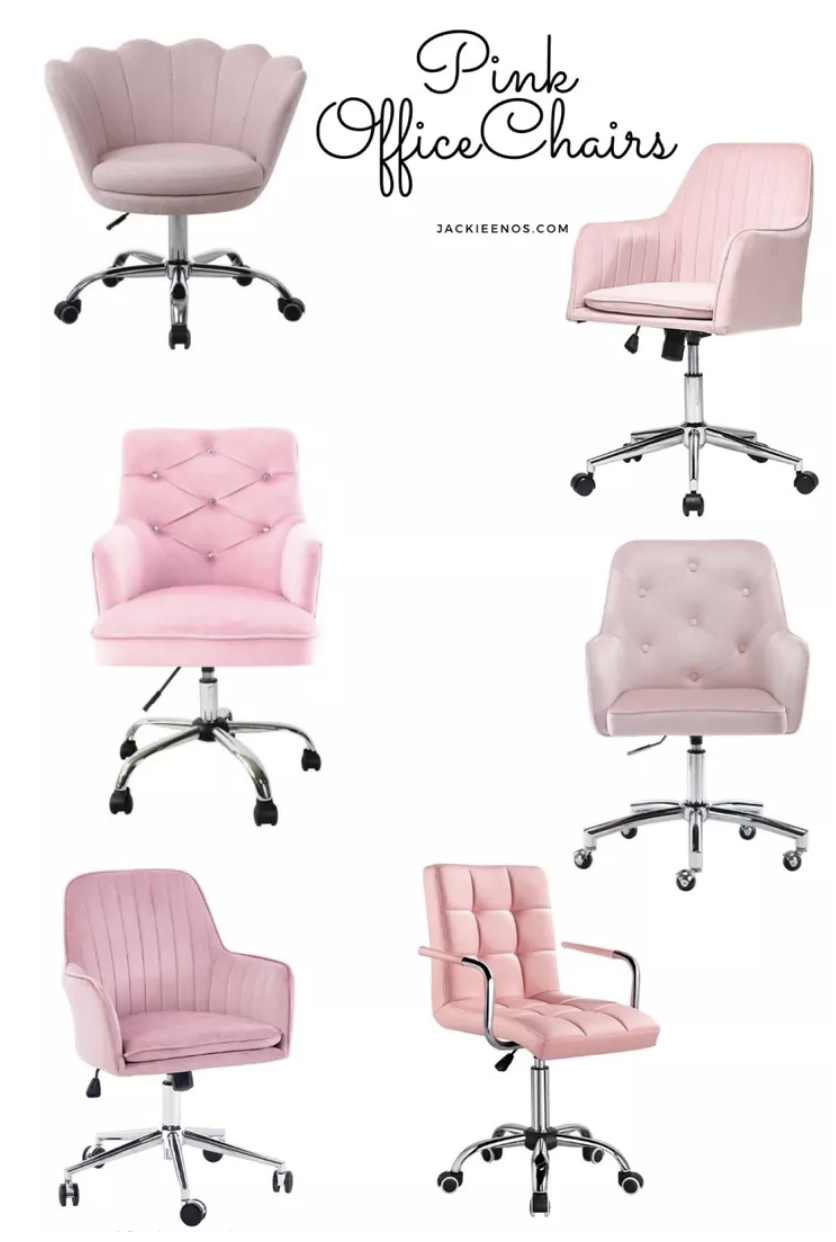 pink office chairs
