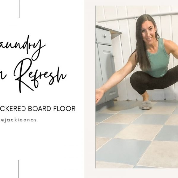 Checkered Board Floor Tiles